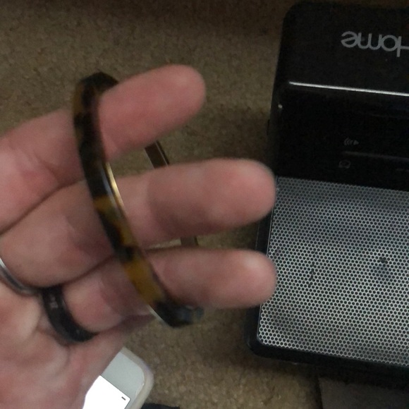 J crew bracelet bangle. Tortoise and gold - Picture 3 of 3